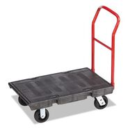 MATERIAL HANDLING | Rubbermaid Commercial 24 in. x 36 in. 1000 lbs. Capacity Heavy-Duty Platform Truck Cart - Black