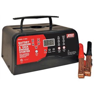 AUTOMOTIVE | Associated Equipment 100 Amp Engine Starter and ATEC Battery 15/2 Amp Portable Charger
