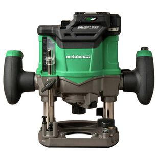 PLUNGE BASE ROUTERS | Metabo HPT 36V MultiVolt Brushless Lithium-Ion Cordless Plunge Router (Tool Only)
