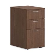 OFFICE ELECTRONICS AND BATTERIES | HON HLPLPMBBF.LSE1 15 in. x 20 in. x 28 in. 3-Drawers Left or Right Mod Mobile Pedestal - Legal/Letter, Sepia Walnut
