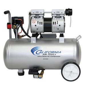  | California Air Tools 1 HP 8-Gal. Ultra-Quiet and Oil-Free Steel Tank Air Compressor with Auto Drain Valve