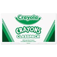 ARTS AND CRAFTS | Crayola Classpack Crayons - Large (400/Box)