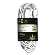 OFFICE AND OFFICE SUPPLIES | GoGreen Power 16 AWG Outdoor Extension Cord, 40 ft, 13 A, White