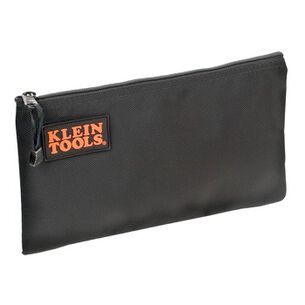 CASES AND BAGS | Klein Tools 12-1/2 in. Cordura Ballistic Nylon Zipper Bag - Black