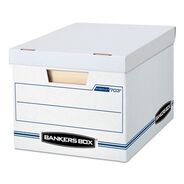 OFFICE AND OFFICE SUPPLIES | Bankers Box STOR/FILE 12 in. x 16.25 in. x 10.5 in. Basic-Duty Storage Boxes - White (20/Carton)