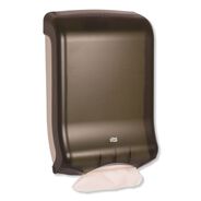 PAPER TOWEL HOLDERS | Tork 73TR 11.75 in. x 6.25 in. x 18 in. Folded Towel Dispenser - Smoke (1/Carton)