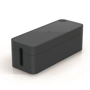 OFFICE AND OFFICE SUPPLIES | Durable CAVOLINE 16 in. x 6.1 in. x 5.5 in. Cable Management Box - Large, Charcoal
