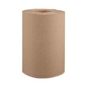 PAPER AND DISPENSERS | Windsoft 8 in. x 350 ft. 1-Ply Hardwound Roll Towels - Natural (12 Rolls/Carton)