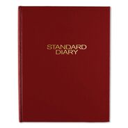 OFFICE AND OFFICE SUPPLIES | AT-A-GLANCE 9.5 in. x 7.5 in. Standard 2026 Edition Medium/College Rule Daily Diary - Red Cover