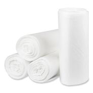 PRODUCTS | Pitt Plastics Eco Strong Plus 38 in. x 58 in. 16 mic 60 Gallon Can Liners - Natural (200/Carton)