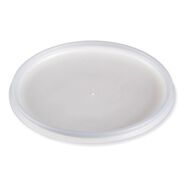 BOWLS AND PLATES | Dart Vented Plastic Lids for Foam Cups Bowls and Containers Fits 12 oz. to 60 oz. - Translucent (1000/Carton)