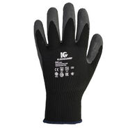 PRODUCTS | Kimberly-Clark 12 Pairs/Pack KleenGuard G40 Multi-Purpose Latex Coated Gloves - Size 8, Black/Gray