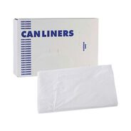 TRASH WASTE BINS | Boardwalk 43 in. x 48 in. 56 gal. 16 mic High Density Industrial Can Liners - Natural (200/Carton)