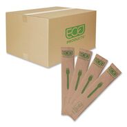 FOOD SERVICE | Eco-Products General Purpose Fork Wood Cutlery - Natural (500/Carton)
