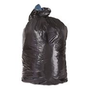 PRODUCTS | Trinity Plastics 23 in. x 46 in. 45 gal. 1.25 mil Flat Pack Low-Density Can Liners - Black (100/Carton)