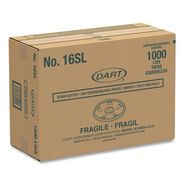 PRODUCTS | Dart 16SL Plastic Straw-Slot Lid Fits 12 oz. to 24 oz. Hot/Cold Foam Cups - Translucent (1000/Carton)