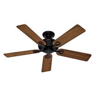 OTHER SAVINGS | Factory Reconditioned Hunter 52 in. Matte Black Indoor Ceiling Fan