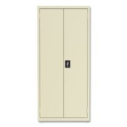 OFFICE FILING CABINETS AND SHELVES | Alera 30 in. x 15 in .x 66 in. 4 Shelves Economy Assembled Storage Cabinets - Putty
