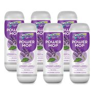 FACILITY MAINTENANCE SUPPLIES | Swiffer 80374081 PowerMop 25.3 oz. Bottle Cleaning Solution Refill - Lavender Scent (6/Carton)