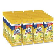 PRODUCTS | LYSOL Brand 6.69 in. x 7.87 in. 1-Ply Disinfecting Wipes Flatpacks - Lemon and Lime Blossom White (24/Carton)