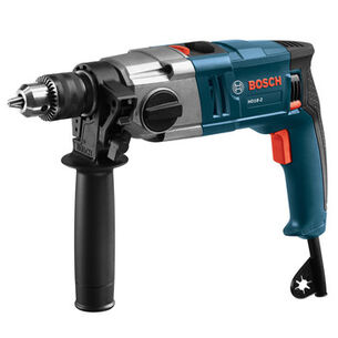  | Factory Reconditioned Bosch 8.5 Amp 2-Speed 1/2 in. Corded Hammer Drill with 360-Auxiliary Handle