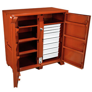 ON SITE CHESTS | JOBOX Extra Heavy-Duty Steel 2-Dr. Drawer Cabinet