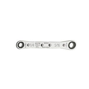BOX WRENCHES | Klein Tools 68200 1/4 in. x 5/16 in. Ratcheting Box Wrench with Reverse Ratcheting