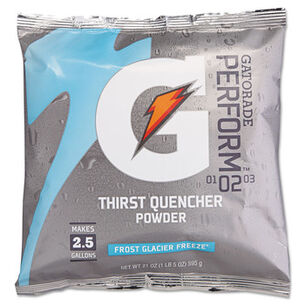 PRODUCTS | Gatorade G Series 21 oz. Powder Drink Mix Pouches - Glacier Freeze (Carton of 32 Each)