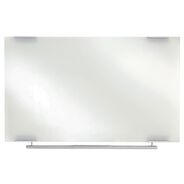 OFFICE PRESENTATION SUPPLIES | Iceberg Clarity 72 in. x 36 in. Glass Dry Erase Board with Aluminum Trim - White Surface