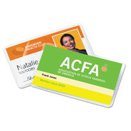 OFFICE PRESENTATION SUPPLIES | GBC UltraClear 2.56 in. x 3.75 in. 7 mil Thermal Laminating Pouches - Gloss Clear (100/Box)