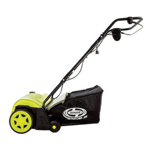 OTHER SAVINGS | Factory Reconditioned Sun Joe Dethatcher Joe 11 Amp 14 in. Electric Dethatcher with Thatch Collection Bag
