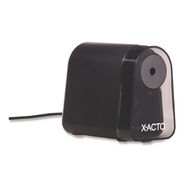 PRODUCTS | X-ACTO 3.5 in. x 5.5 in. x 4.5 in. AC-Powered Mighty Mite Home Office Electric Pencil Sharpener - Black/Gray/Smoke