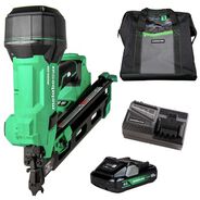 PRODUCTS | Metabo HPT 18V Lithium-Ion 30 Degree Cordless Paper Tape Framing Nailer Kit (4 Ah)