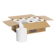 PRODUCTS | Georgia Pacific Professional 28124 SofPull 7.8 in. x 15 in. 1-Ply Center-Pull Perforated Paper Towels - White (320/Roll, 6-Rolls/Carton)