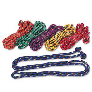 PRODUCTS | Champion Sports 8 ft. Braided Nylon Jump Ropes - Assorted (6/Set)