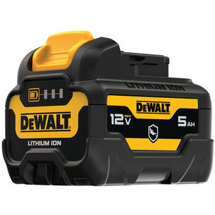 BATTERIES AND CHARGERS | Dewalt (1) 12V MAX 5 Ah Lithium-Ion Battery
