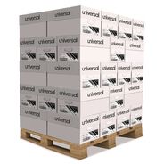 COVER AND CARDSTOCK | Universal UNV91200PLT 8.5 in. x 11 in. 20 lbs. Bond Weight High-Bright Multipurpose Paper - White (1-Pallet)