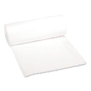 TRASH BAGS | Boardwalk 24 in. x 32 in. 16 gal. 0.4 mil. Low-Density Waste Can Liners - White (25 Bags/Roll, 20 Rolls/Carton)