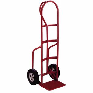 | Milwaukee Hand Trucks Heavy-Duty P-Handle Truck with 10 in. Solid Puncture Proof Tires