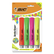 PRODUCTS | BIC Brite Liner Chisel Tip Tank-Style Highlighter - Assorted Ink/Barrel Colors (1-Set)