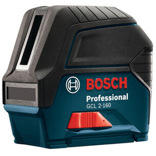 LASER LEVELS | Factory Reconditioned Bosch Self-Leveling Cross-Line Laser with Plumb Points