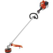 STRING TRIMMERS | Husqvarna 130L 28cc 2-Cycle 18 in. Straight Shaft Gas String Trimmer and Weed Wacker with Rapid Replace Trimmer Head for Seamless String Reloading