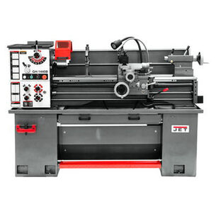 METAL LATHES | JET GH-1440B Geared Head Bench Lathe with Taper Attachment