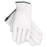 PRODUCTS | MCR Safety 24-Piece Grain Goatskin Driver Gloves - X-Large, White