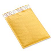 ENVELOPES AND MAILERS | Universal 4 x 8 Peel Seal Strip Cushioned Mailer, Extension Flap, Self-Adhesive Closure (500/Carton)