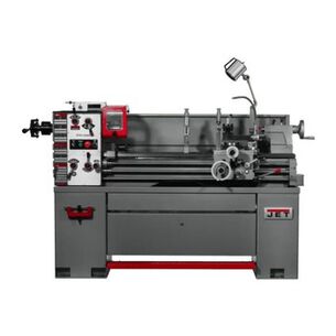 WOOD LATHES | JET EVS-1440 Electronic Variable Speed lathe with Newall DP700 DRO, Taper Attachment & Collet Closer