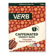 PRODUCTS | VERB Energy 0.92 oz. Bar Caffeinated Energy Bar - Chocolate Peanut Butter Cup (16/Box)