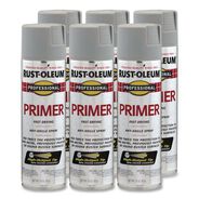 PAINTING | Rust-Oleum Professional 15 oz Spray Paint - Flat Gray (6/Carton)