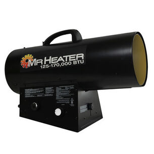 SPACE HEATERS | Mr. Heater MHQ170FAVT 125,000 - 170,000 BTU Forced Air Propane Heater