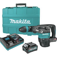 GWP 511588 | Makita 40V max XGT Brushless Lithium-Ion 15 lbs. Cordless Demolition Hammer Kit (4 Ah)